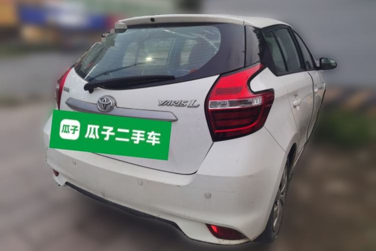Used Toyota YARiS L Zhi Xuan 2019 1.5E CVT Dynamic Edition China VI compliant Rear Right 45 Deg