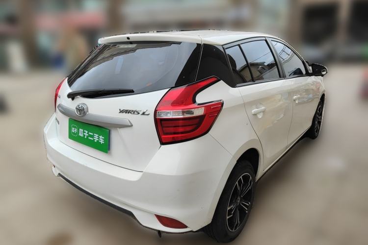 Used Toyota YARiS L Zhi Xuan 2019 1.5E CVT Dynamic Edition China VI compliant Rear Right 45 Deg