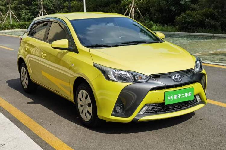 Used Toyota YARiS L Zhi Xuan 2019 1.5E CVT Dynamic Edition China VI compliant Front Right 45 Deg