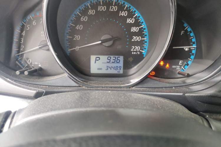 Used Toyota YARiS L Zhi Xuan 2019 1.5E CVT Dynamic Edition China VI compliant Odometer Close Up