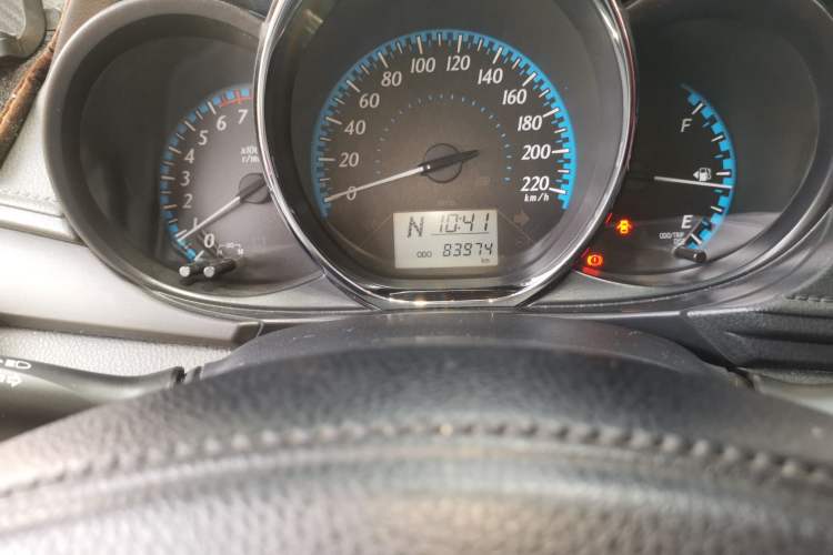 Used Toyota YARiS L Zhi Xuan 2019 1.5E CVT Dynamic Edition China VI compliant Odometer Close Up