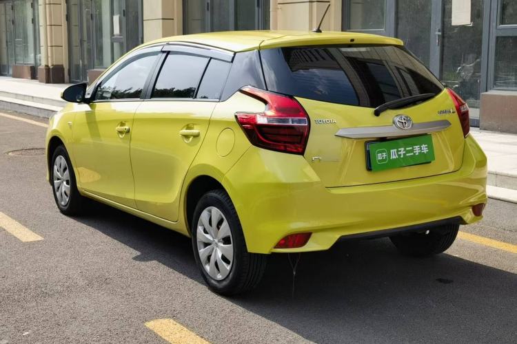 Used Toyota YARiS L Zhi Xuan 2019 1.5E CVT Dynamic Edition China VI compliant Rear Left 45 Deg