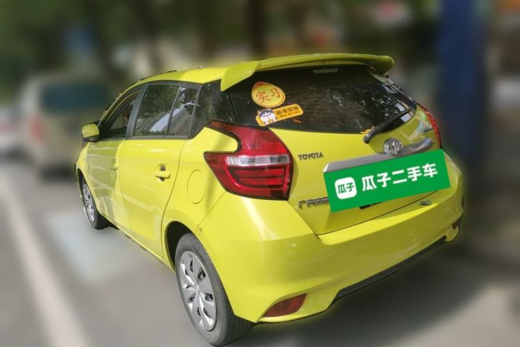 Used Toyota YARiS L Zhi Xuan 2019 1.5E CVT Dynamic Edition China VI compliant Rear Left 45 Deg