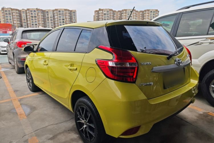 Used Toyota YARiS L Zhi Xuan 2019 1.5E CVT Dynamic Edition China VI compliant Rear Left 45 Deg