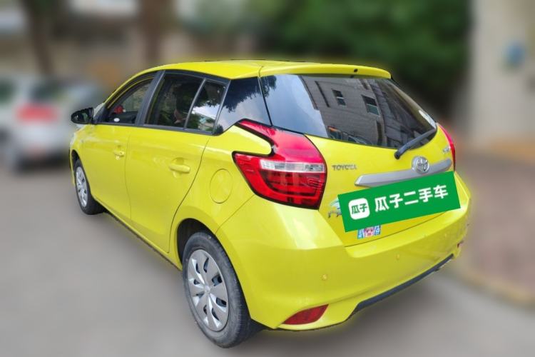 Used Toyota YARiS L Zhi Xuan 2019 1.5E CVT Dynamic Edition China VI compliant Rear Left 45 Deg