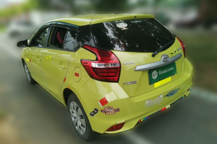 Used Toyota YARiS L Zhi Xuan 2019 1.5E CVT Dynamic Edition China VI compliant Rear Left 45 Deg