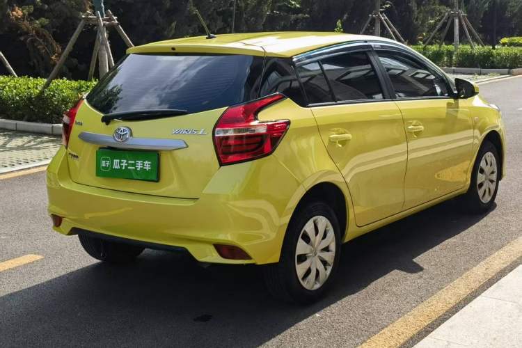 Used Toyota YARiS L Zhi Xuan 2019 1.5E CVT Dynamic Edition China VI compliant Rear Right 45 Deg
