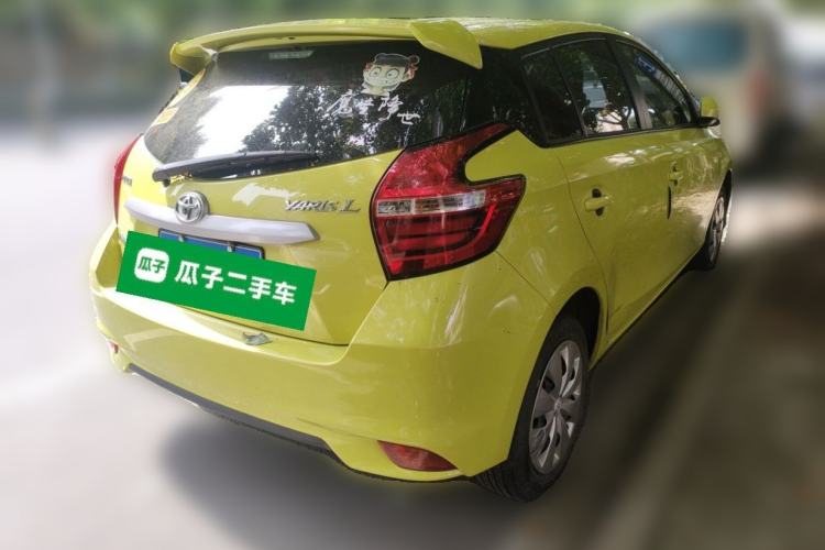Used Toyota YARiS L Zhi Xuan 2019 1.5E CVT Dynamic Edition China VI compliant Rear Right 45 Deg