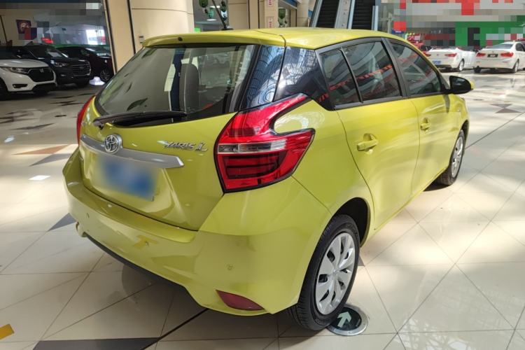 Used Toyota YARiS L Zhi Xuan 2019 1.5E CVT Dynamic Edition China VI compliant Rear Right 45 Deg
