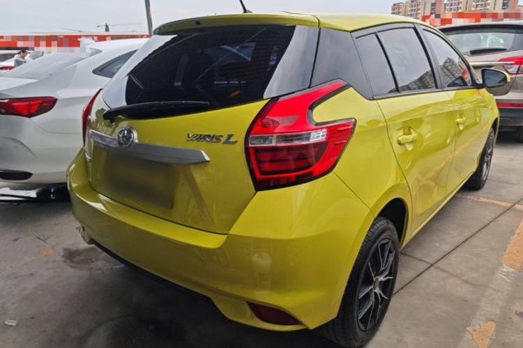 Used Toyota YARiS L Zhi Xuan 2019 1.5E CVT Dynamic Edition China VI compliant Rear Right 45 Deg