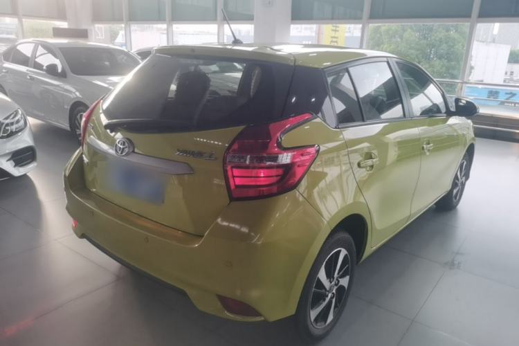 Used Toyota YARiS L Zhi Xuan 2019 1.5E CVT Dynamic Edition China VI compliant Rear Right 45 Deg