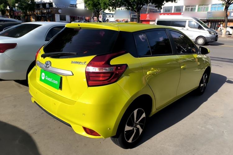 Used Toyota YARiS L Zhi Xuan 2019 1.5E CVT Dynamic Edition China VI compliant Rear Right 45 Deg