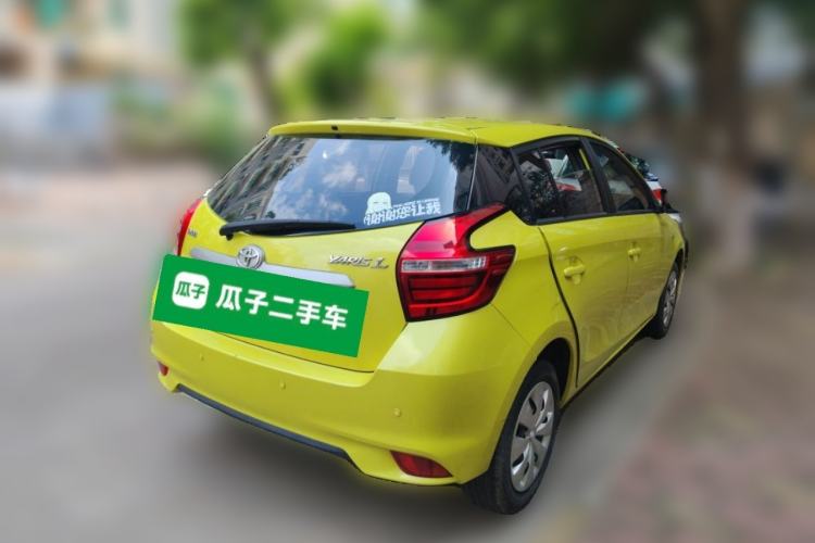 Used Toyota YARiS L Zhi Xuan 2019 1.5E CVT Dynamic Edition China VI compliant Rear Right 45 Deg