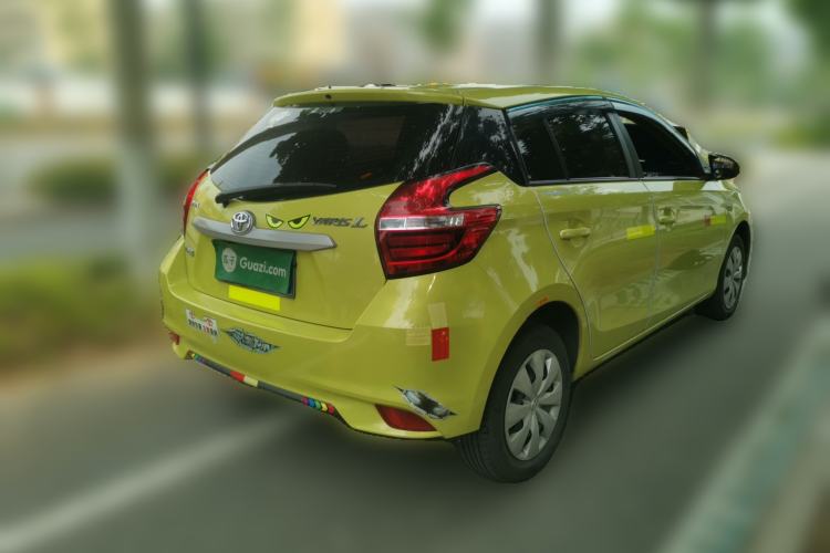 Used Toyota YARiS L Zhi Xuan 2019 1.5E CVT Dynamic Edition China VI compliant Rear Right 45 Deg