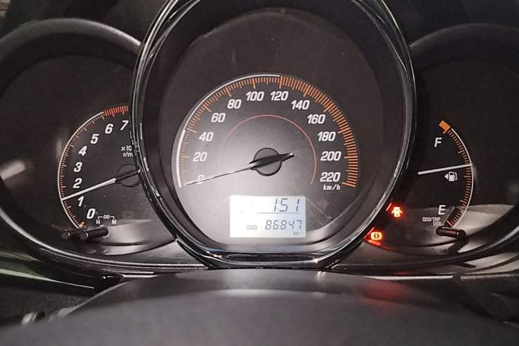 Used Toyota YARiS L Zhi Xuan 2020 X-Trail X 1.5L CVT Luxury Edition Instrument Cluster