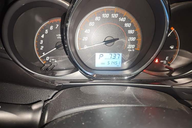 Used Toyota YARiS L Zhi Xuan 2020 X-Trail X 1.5L CVT Leading Edition Odometer Close Up