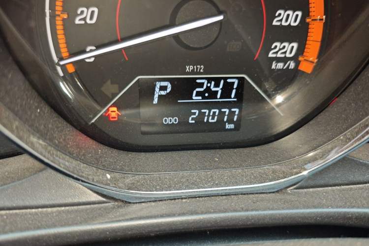 Used Toyota YARiS L Zhi Xuan 2020 X-Trail X 1.5L CVT Prestige Edition Odometer Close Up