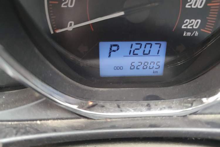 Used Toyota YARiS L Zhi Xuan 2020 1.5L CVT Leading Edition Odometer Close Up
