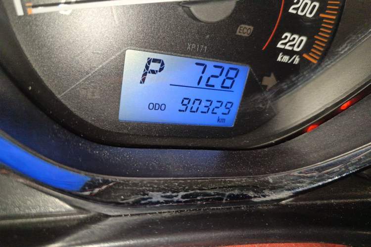 Used Toyota YARiS L Zhi Xuan 2020 X-Trail X 1.5L CVT Leading Edition Odometer Close Up