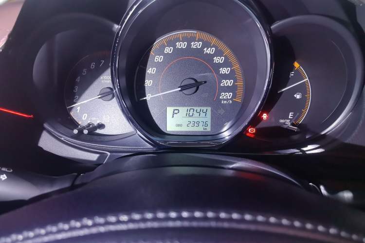 Used Toyota YARiS L Zhi Xuan 2021 X-Trail 1.5L CVT Luxury Edition Odometer Close Up