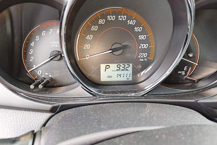 Used Toyota YARiS L Zhi Xuan 2021 X-Trail 1.5L CVT Leading Edition Odometer Close Up