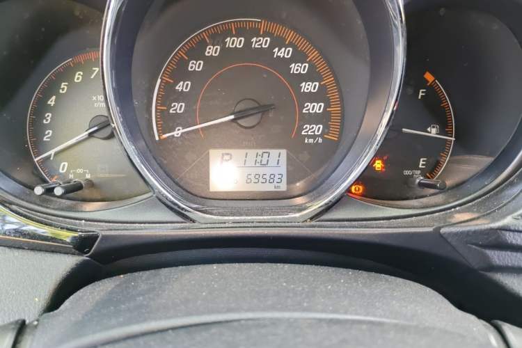 Used Toyota YARiS L Zhi Xuan 2021 X-Trail 1.5L CVT Luxury Edition Odometer Close Up