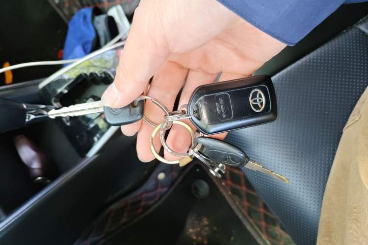Used Toyota YARiS L Zhi Xuan 2021 X-Trail 1.5L CVT Luxury Edition Vehicle Key