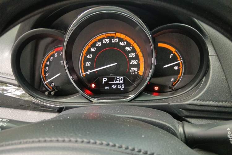 Used Toyota YARiS L Zhi Xuan 2021 X-Trail X 1.5L CVT Prestige Edition Odometer Close Up
