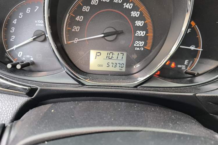 Used Toyota YARiS L Zhi Xuan 2021 X-Trail 1.5L CVT Luxury Edition Odometer Close Up