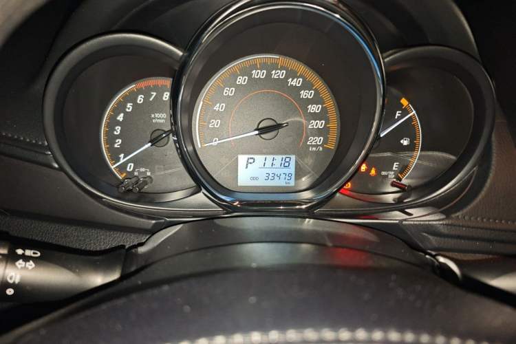 Used Toyota YARiS L Zhi Xuan 2021 X-Trail 1.5L CVT Leading Edition Odometer Close Up