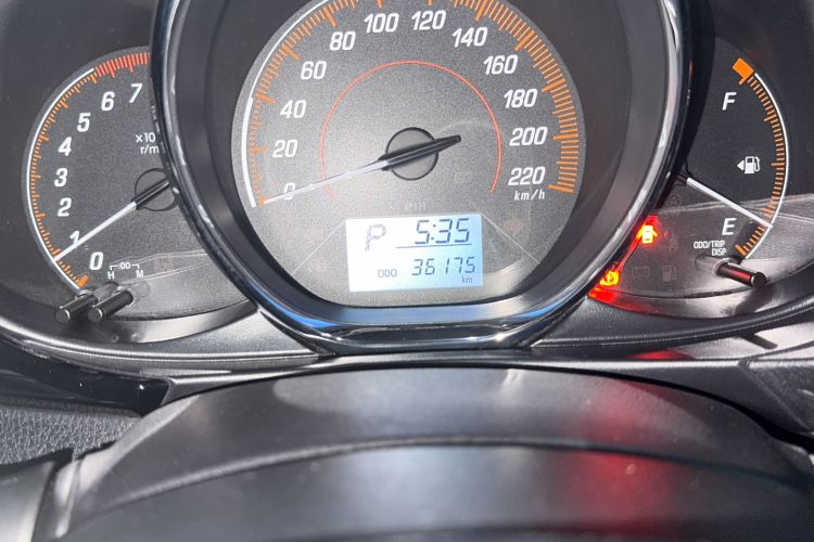 Used Toyota YARiS L Zhi Xuan 2021 X-Trail 1.5L CVT Luxury Edition Odometer Close Up