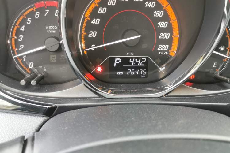 Used Toyota YARiS L Zhi Xuan 2021 X-Trail X 1.5L CVT Prestige Edition Odometer Close Up