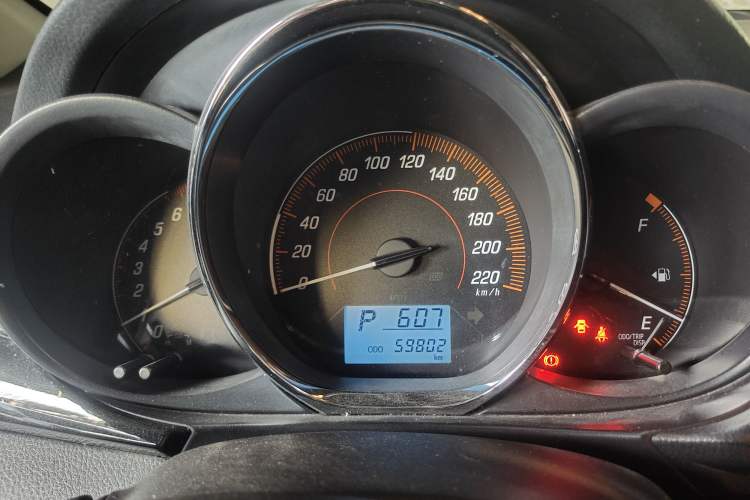 Used Toyota YARiS L Zhi Xuan 2021 X-Trail 1.5L CVT Luxury Edition Odometer Close Up