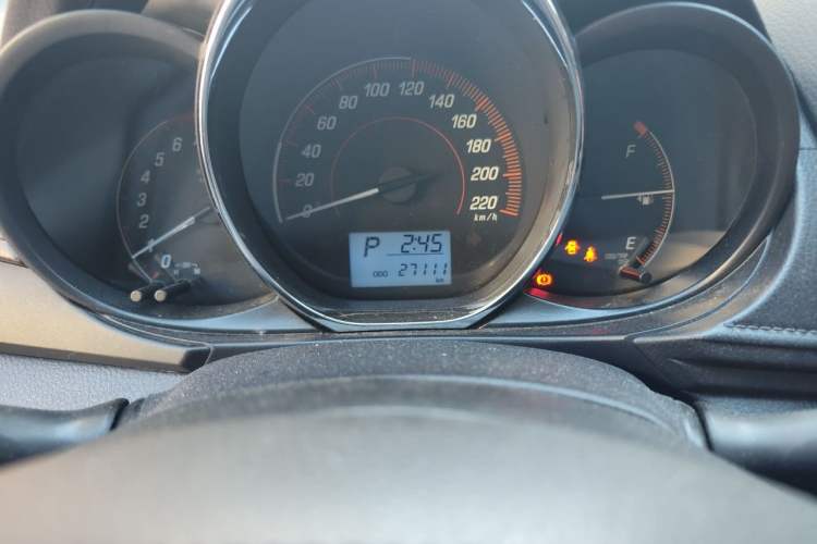 Used Toyota YARiS L Zhi Xuan 2021 X-Trail 1.5L CVT Leading Edition Odometer Close Up