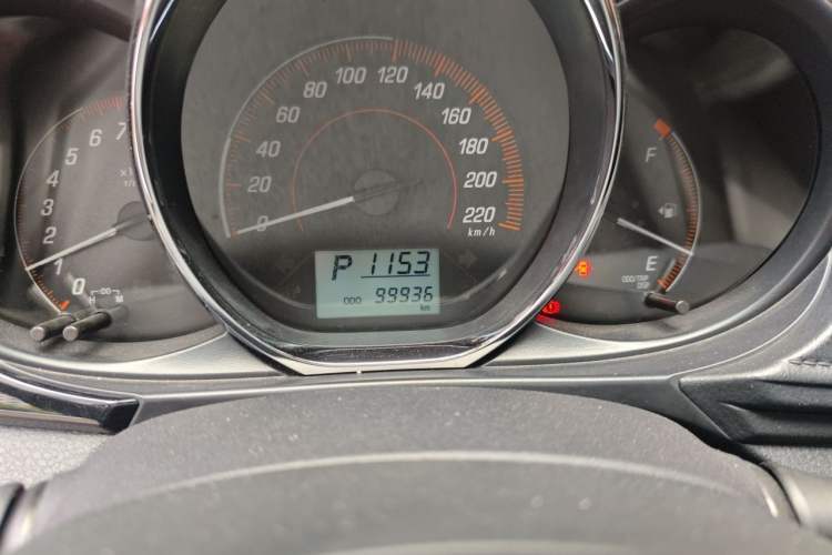 Used Toyota YARiS L Zhi Xuan 2021 X-Trail 1.5L CVT Luxury Edition Odometer Close Up