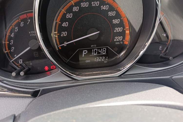 Used Toyota YARiS L Zhi Xuan 2021 X-Trail 1.5L CVT Luxury Edition Odometer Close Up