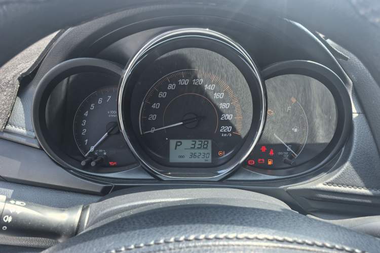 Used Toyota YARiS L Zhi Xuan 2021 X-Trail 1.5L CVT Leading Edition Odometer Close Up