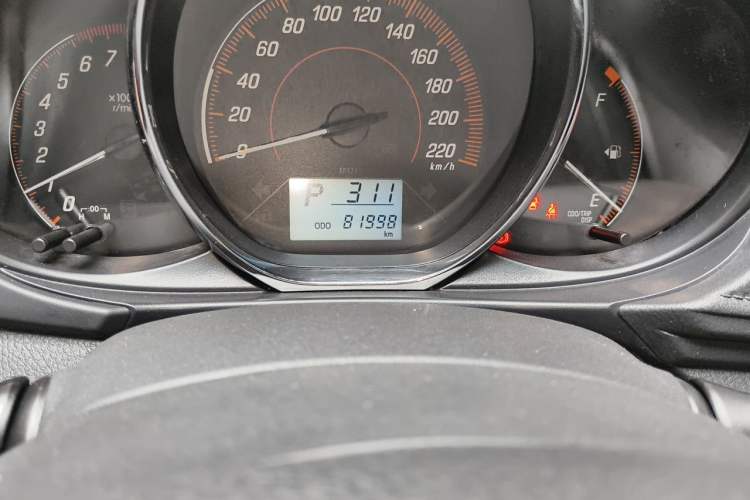 Used Toyota YARiS L Zhi Xuan 2021 X-Trail 1.5L CVT Leading Edition Odometer Close Up