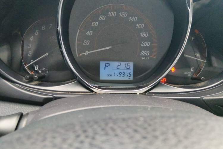 Used Toyota YARiS L Zhi Xuan 2021 X-Trail 1.5L CVT Leading Edition Odometer Close Up