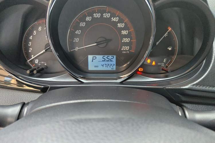 Used Toyota YARiS L Zhi Xuan 2021 X-Trail 1.5L CVT Luxury Edition Odometer Close Up