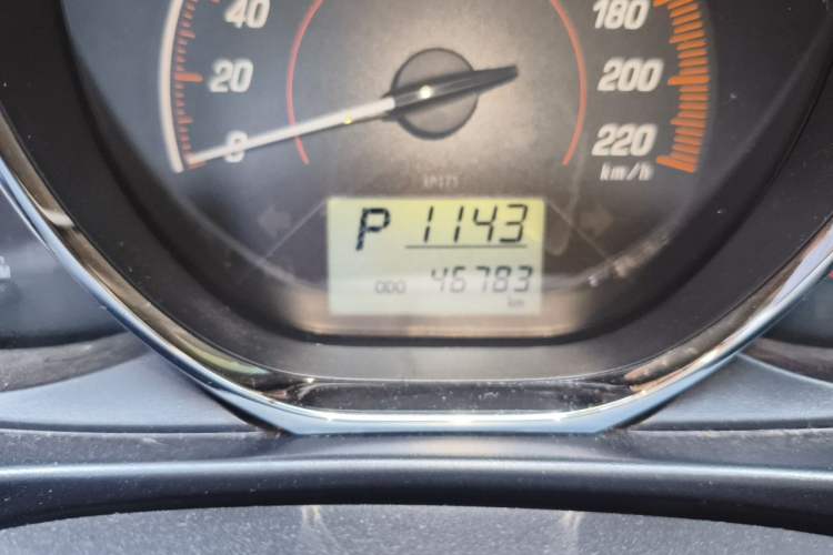 Used Toyota YARiS L Zhi Xuan 2021 X-Trail 1.5L CVT Leading Edition Odometer Close Up