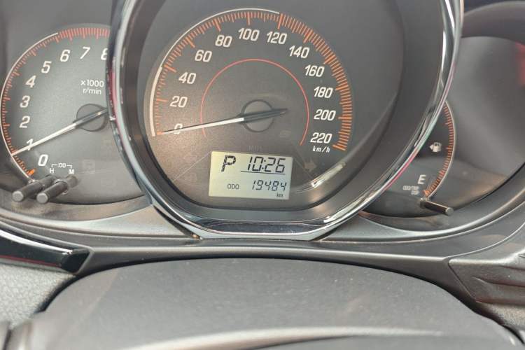 Used Toyota YARiS L Zhi Xuan 2021 X-Trail 1.5L CVT Luxury Edition Odometer Close Up