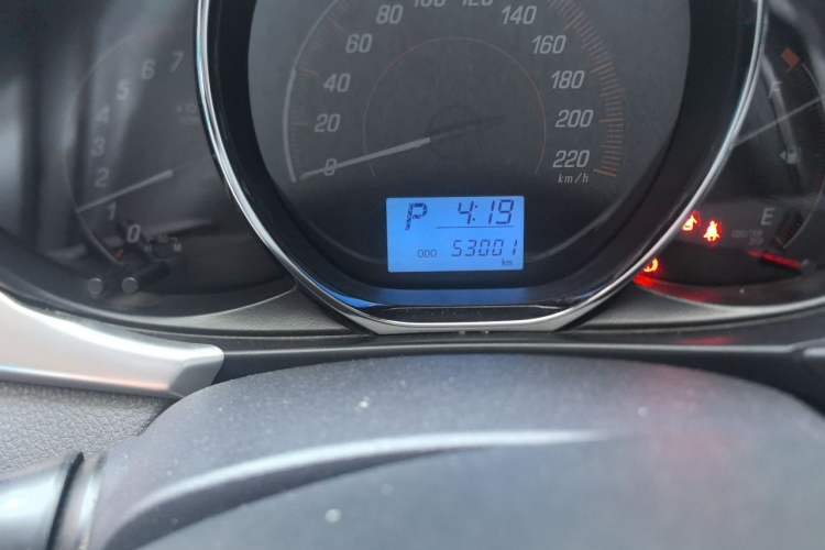 Used Toyota YARiS L Zhi Xuan 2021 X-Trail X 1.5L CVT Prestige Edition Odometer Close Up