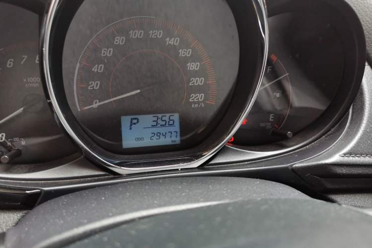 Used Toyota YARiS L Zhi Xuan 2021 X-Trail 1.5L CVT Luxury Edition Odometer Close Up