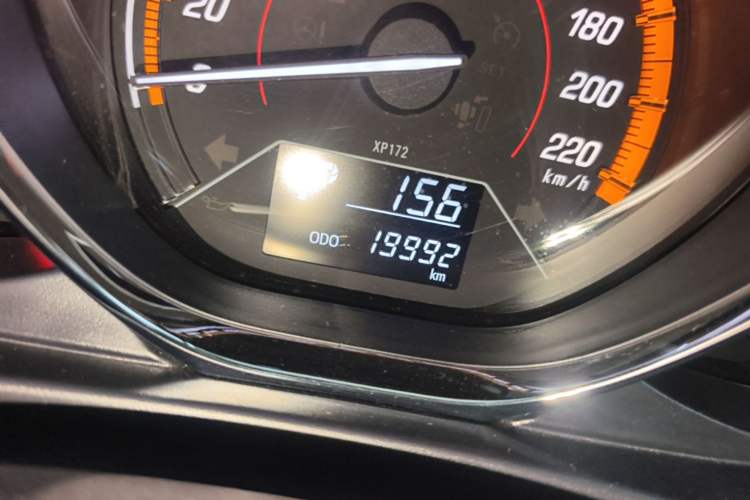Used Toyota YARiS L Zhi Xuan 2022 1.5L CVT Leading PLUS Edition Odometer Close Up