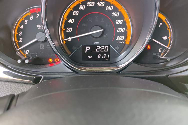 Used Toyota YARiS L Zhi Xuan 2022 X-Trail 1.5L CVT Luxury PLUS Edition Odometer Close Up