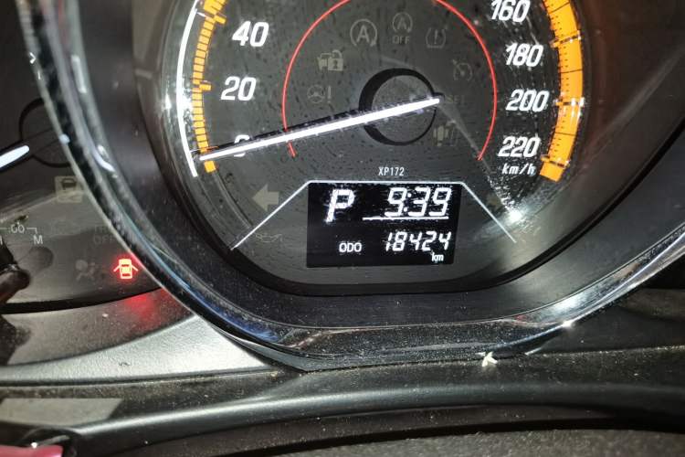 Used Toyota YARiS L Zhi Xuan 2022 X-Trail 1.5L CVT Prestige Edition Odometer Close Up