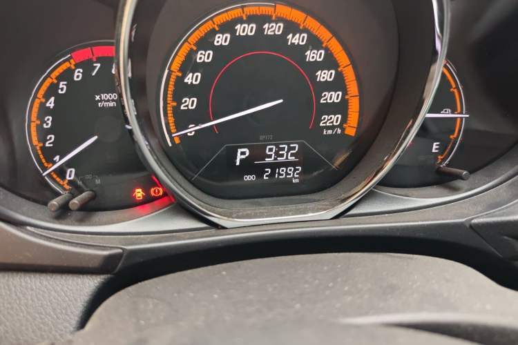 Used Toyota YARiS L Zhi Xuan 2022 X-Trail 1.5L CVT Leading PLUS Edition Odometer Close Up