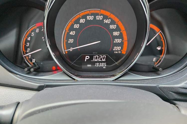 Used Toyota YARiS L Zhi Xuan 2022 X-Trail 1.5L CVT Leading PLUS Edition Odometer Close Up