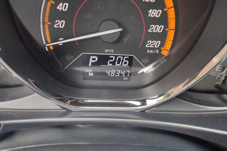 Used Toyota YARiS L Zhi Xuan 2022 X-Trail 1.5L CVT Leading PLUS Edition Odometer Close Up